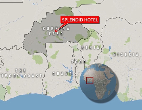 ຫຼາຍປະເທດໃນໂລກກ່າວປະນາມເຫດບຸກໂຈມຕີໂຮງແຮມຢູ່ Burkia Faso